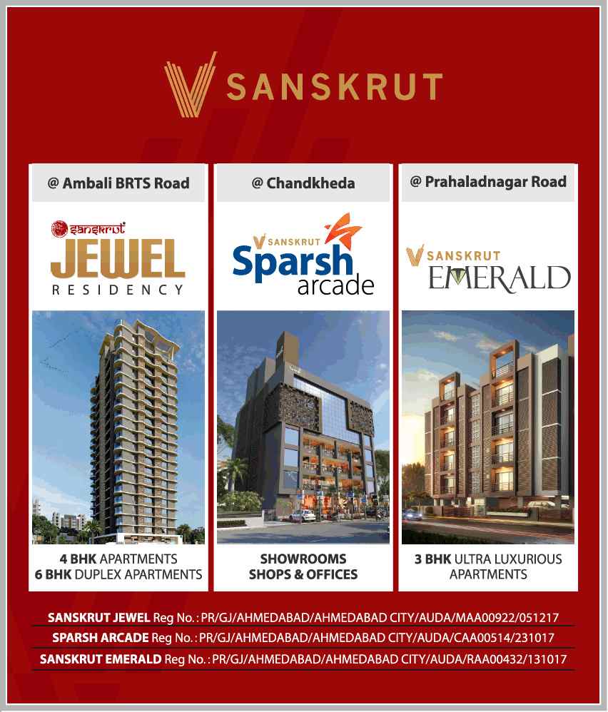 Invest in V Sanskrut properties in Ahmedabad